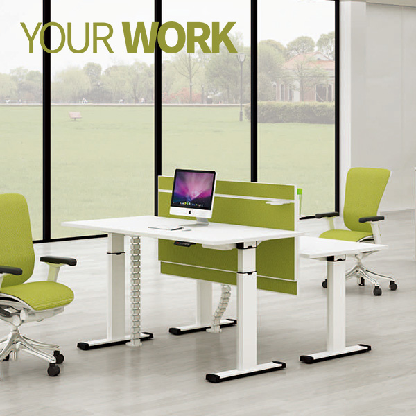 Bureau debout autonome